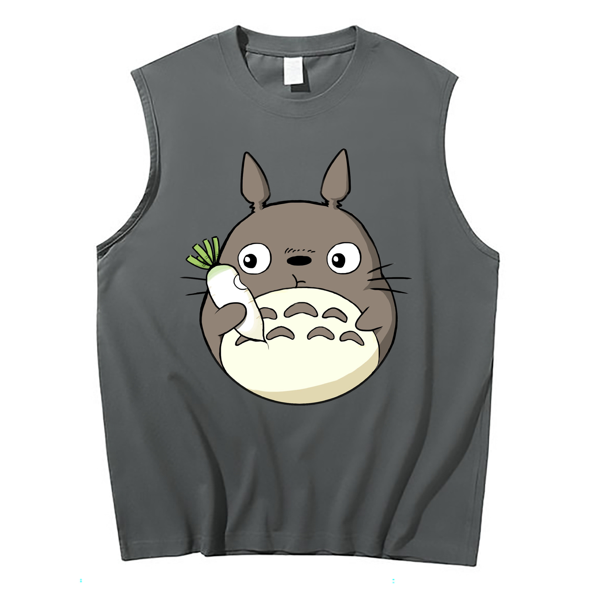 （画像用） となりのトトロ 草壁メイ 草壁サツキ My Neighbor Totoro Satsuki Kusakabe Mei Kusakabe コットン100％タンクトップ（フロントプリント）